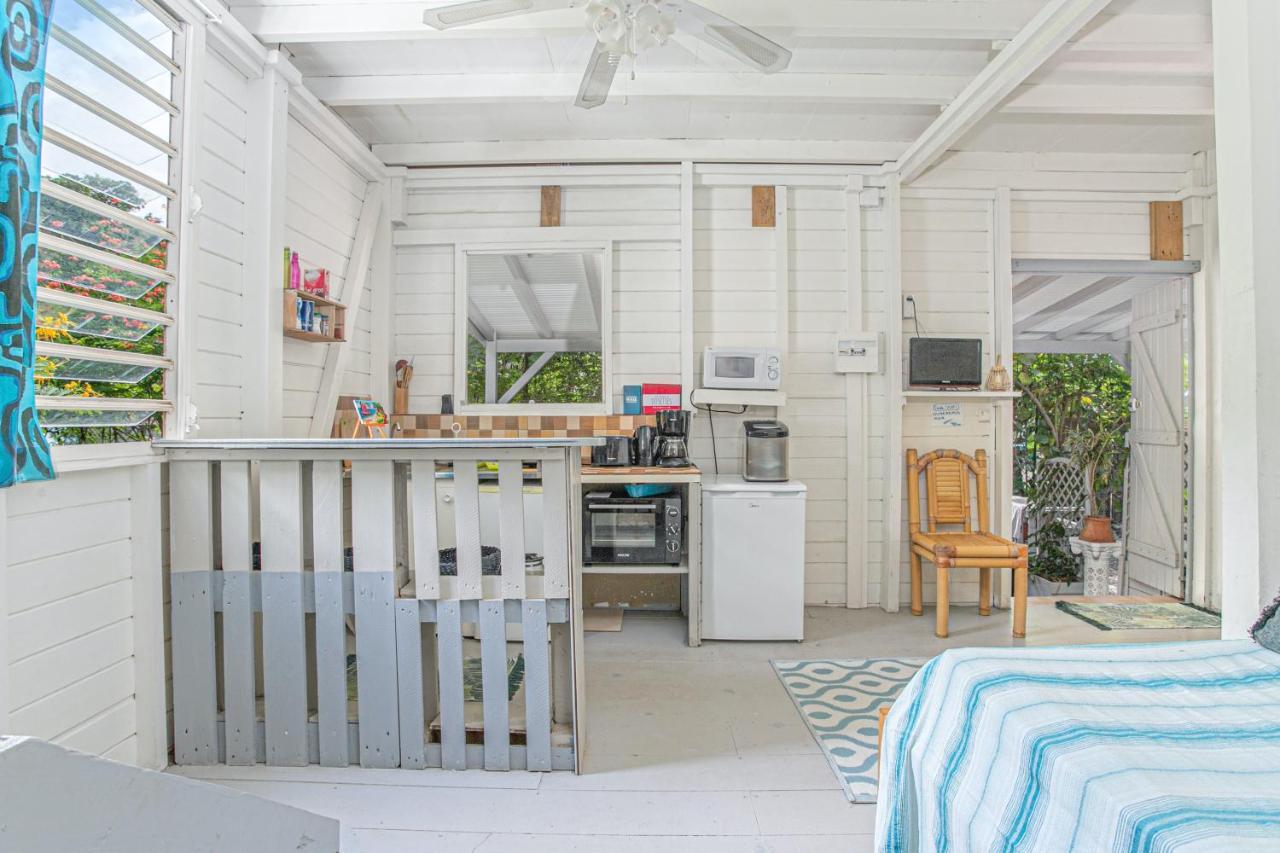 Appartement Charmant Au Carbet Avec Vue Sur La Mer 50 M² Le Carbet Bagian luar foto