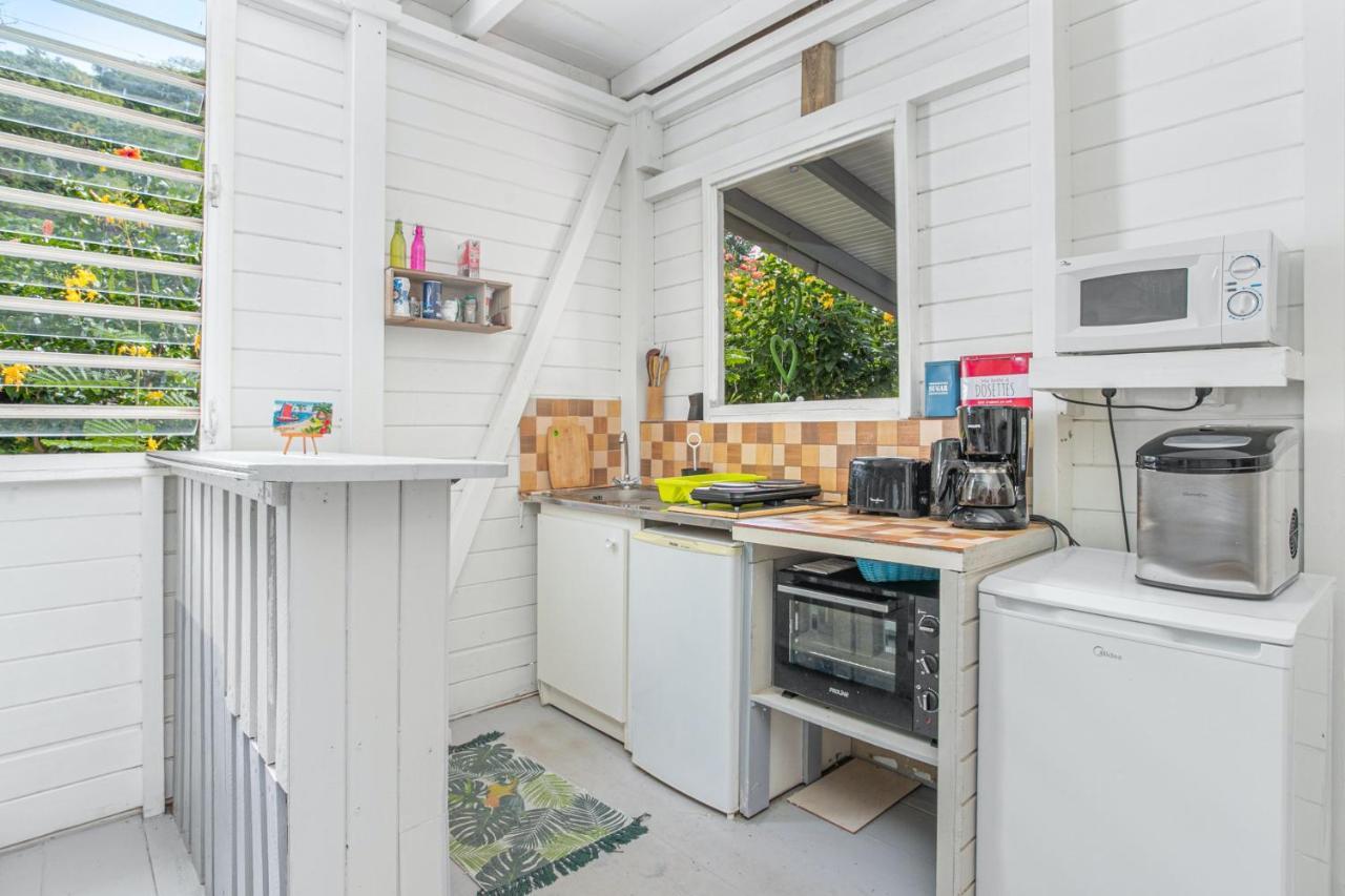 Appartement Charmant Au Carbet Avec Vue Sur La Mer 50 M² Le Carbet Bagian luar foto