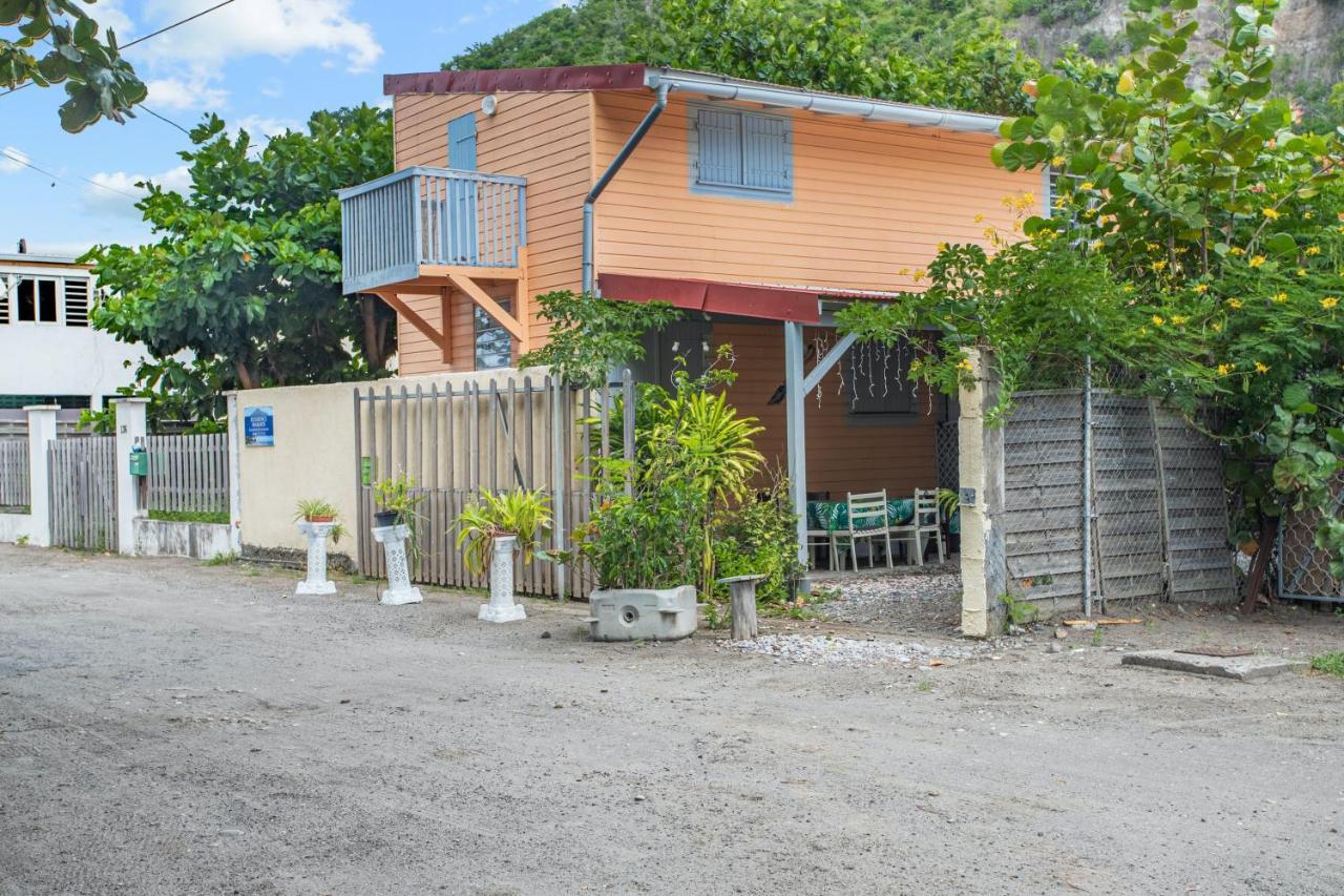 Appartement Charmant Au Carbet Avec Vue Sur La Mer 50 M² Le Carbet Bagian luar foto