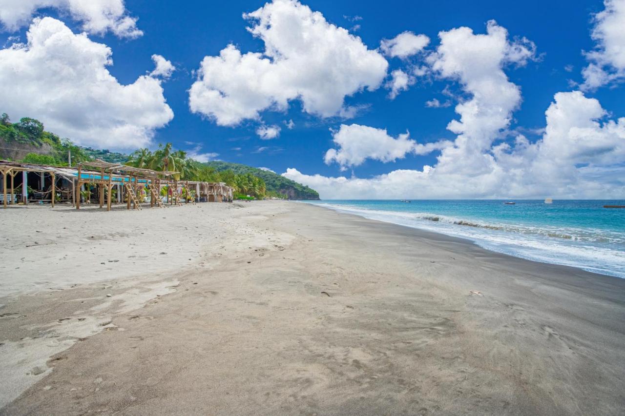 Appartement Charmant Au Carbet Avec Vue Sur La Mer 50 M² Le Carbet Bagian luar foto